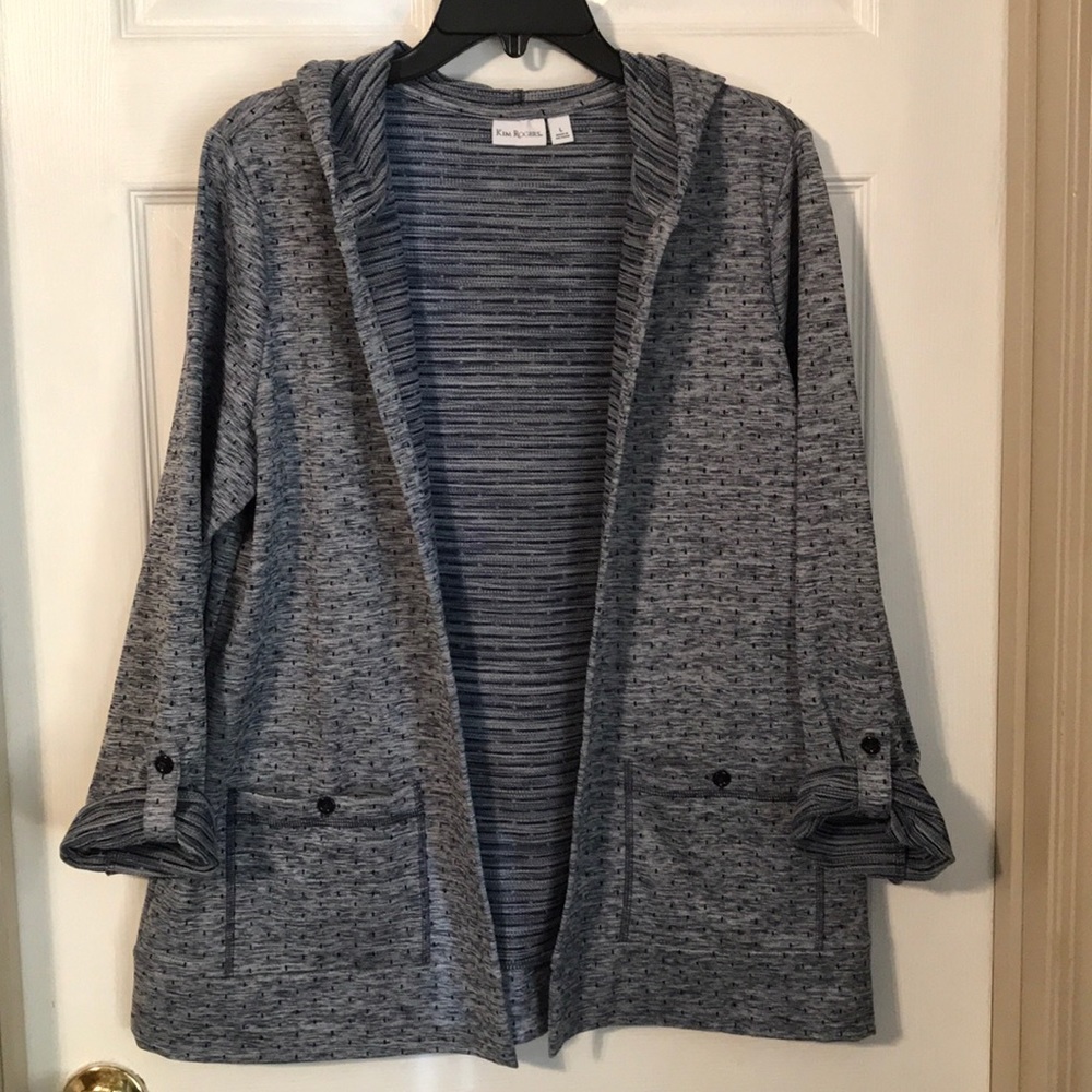 🎉🔥Sporty casual opened front hooded jacket🎉